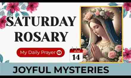 TODAY HOLY ROSARY: JOYFUL MYSTERIES, ROSARY SATURDAY🌹 JUNE 14 2025 | PRAYER FOR INNER HEALING