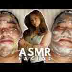 Relaxing ASMR Spa Facial for Sleep 😴 (4K)
